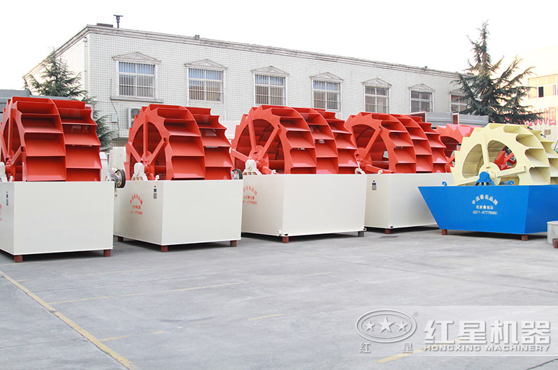 雙輪、三輪洗沙機(jī)設(shè)備展示圖